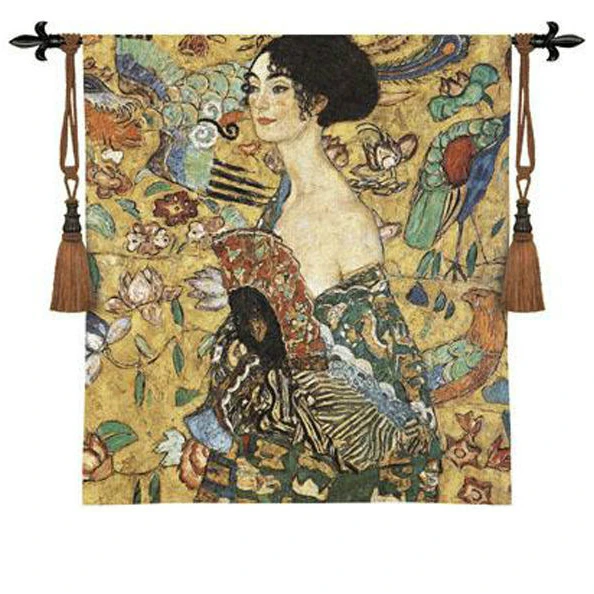

Beautiful Tapestry Wall Hanging Khalim's "Phoenix Madam" 100% Cotton Home Decoration Tapestry Living Room Background Wall Cloth