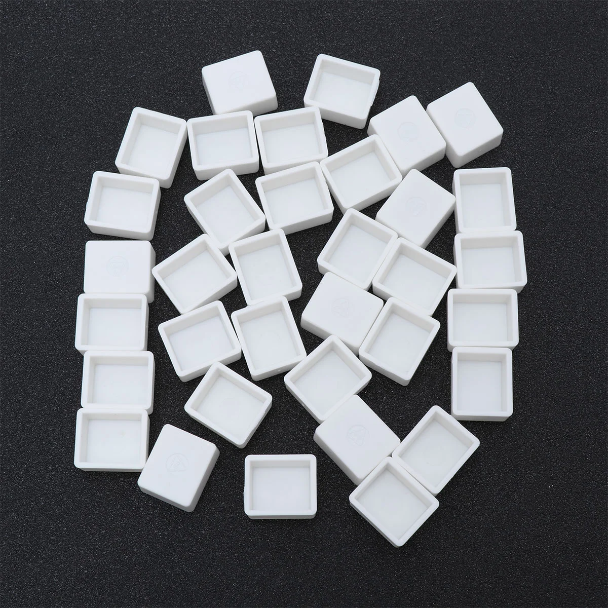 50 шт. Кисть для пигментов дорожная палитра красок хранения акварельных оловянная