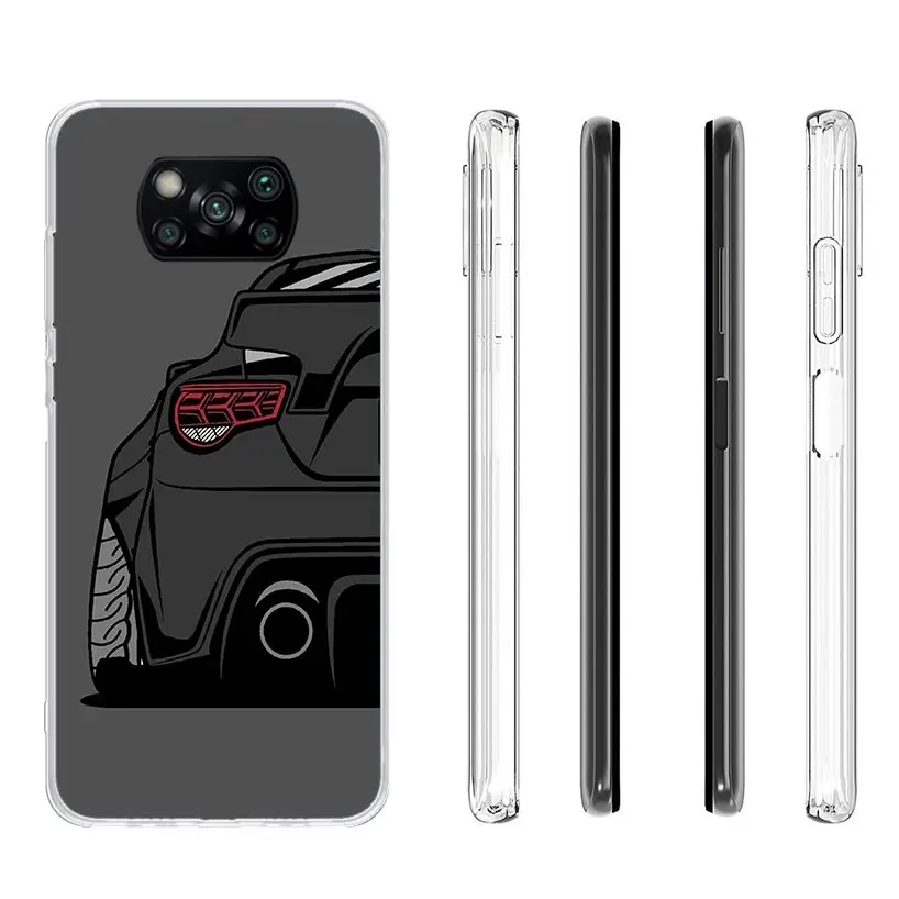 Японский чехол для Xiaomi Mi 11T 12T 10T 9T Pro 11i 12X 13 12 11 10 9 8 Lite 6X 5X A3 A2 с изображением