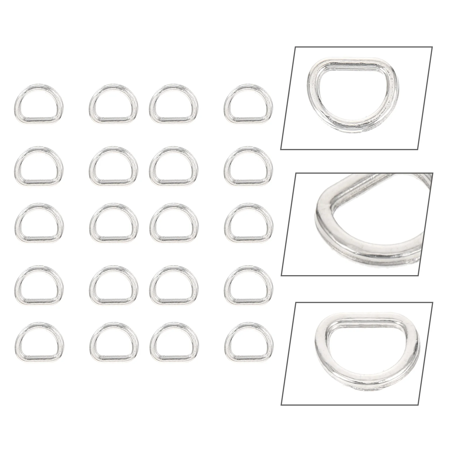 

Dbuckles Cloth Buttons Bjd Diy Rings Sewing Accessory Clothing Design Clothes Buckle Thick Fasteners Hook Clip Loop Strap Supply
