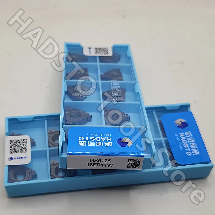 16ER11W HS5125/16ER11W HS5225 16ER 11W HS5125 Твердосплавные вставки HADSTO Резьбовые Whitworth Для P M K