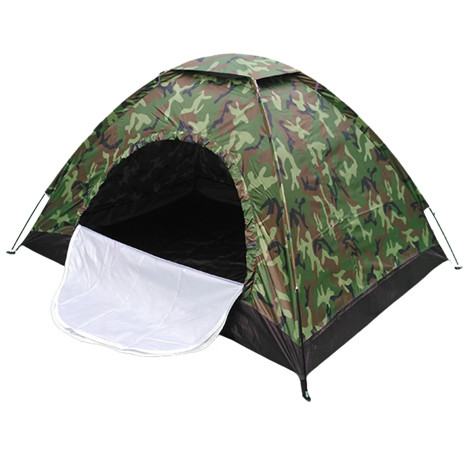 

Однослойная туристическая камуфляжная палатка, легкая в установке, ручная, для путешествий и отдыха на открытом воздухе