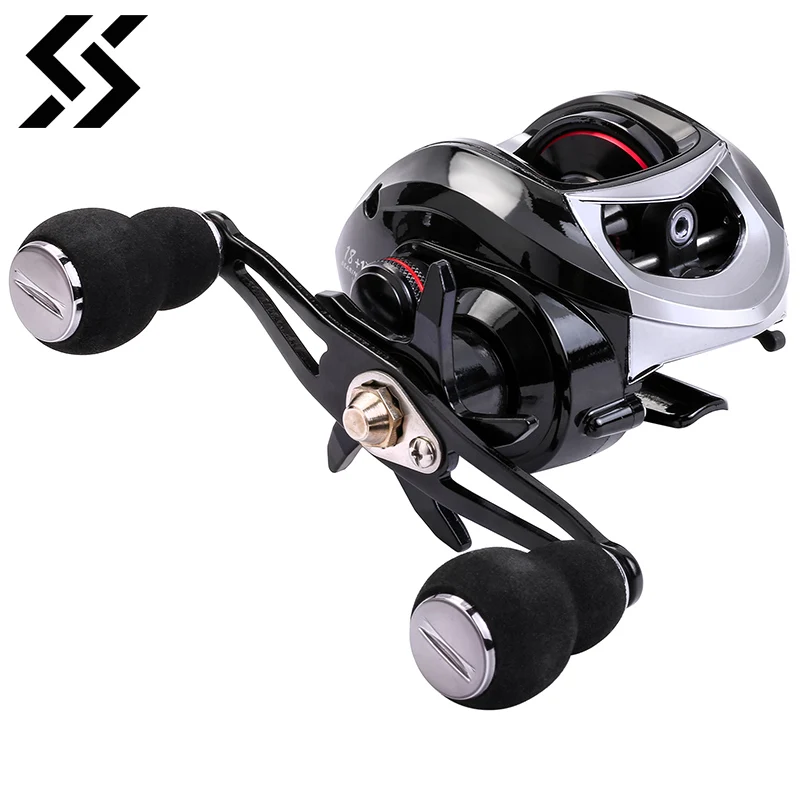 Рыболовная Катушка Sougayilang 18 + 1bb Высокая Прочность 10 Кг Правая/левая Рука