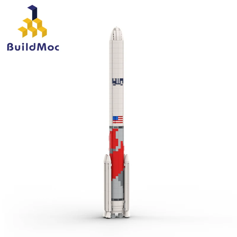 

MOC 1:110 Vulcan Centaur Space Rocket Building Block Kit Heavy-lift Launch Vehicle Titan IIIE Centaur Bricks Model Toy Kids Gift