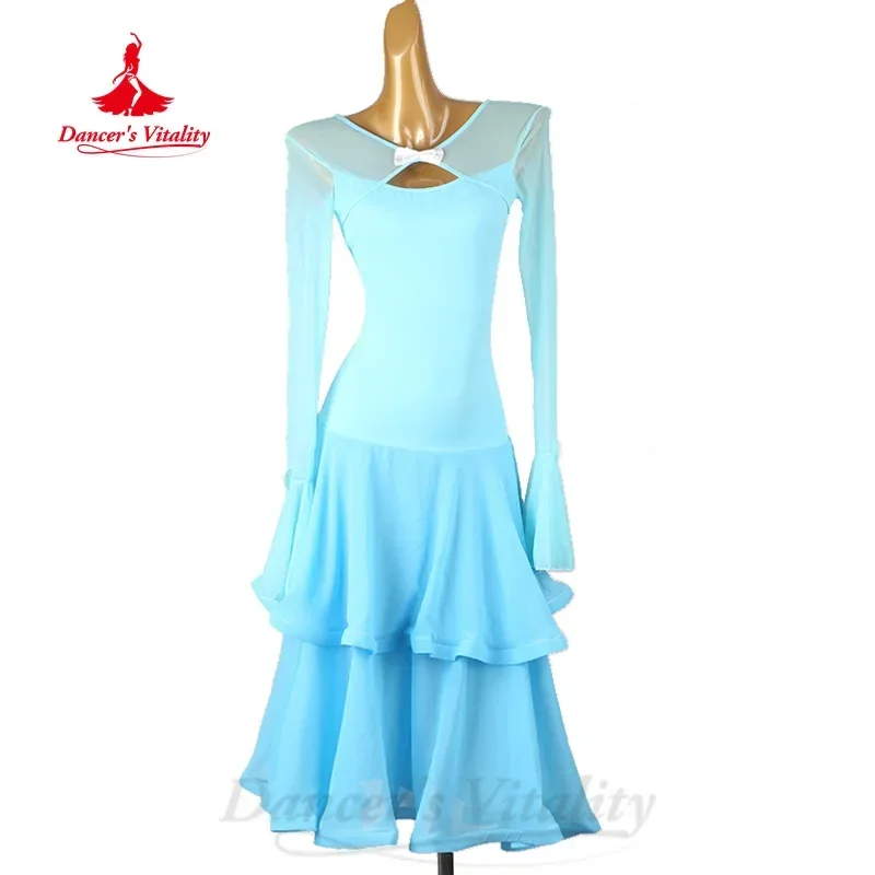 Костюм для бальных танцев взрослых и детей высококачественные элегантные платья