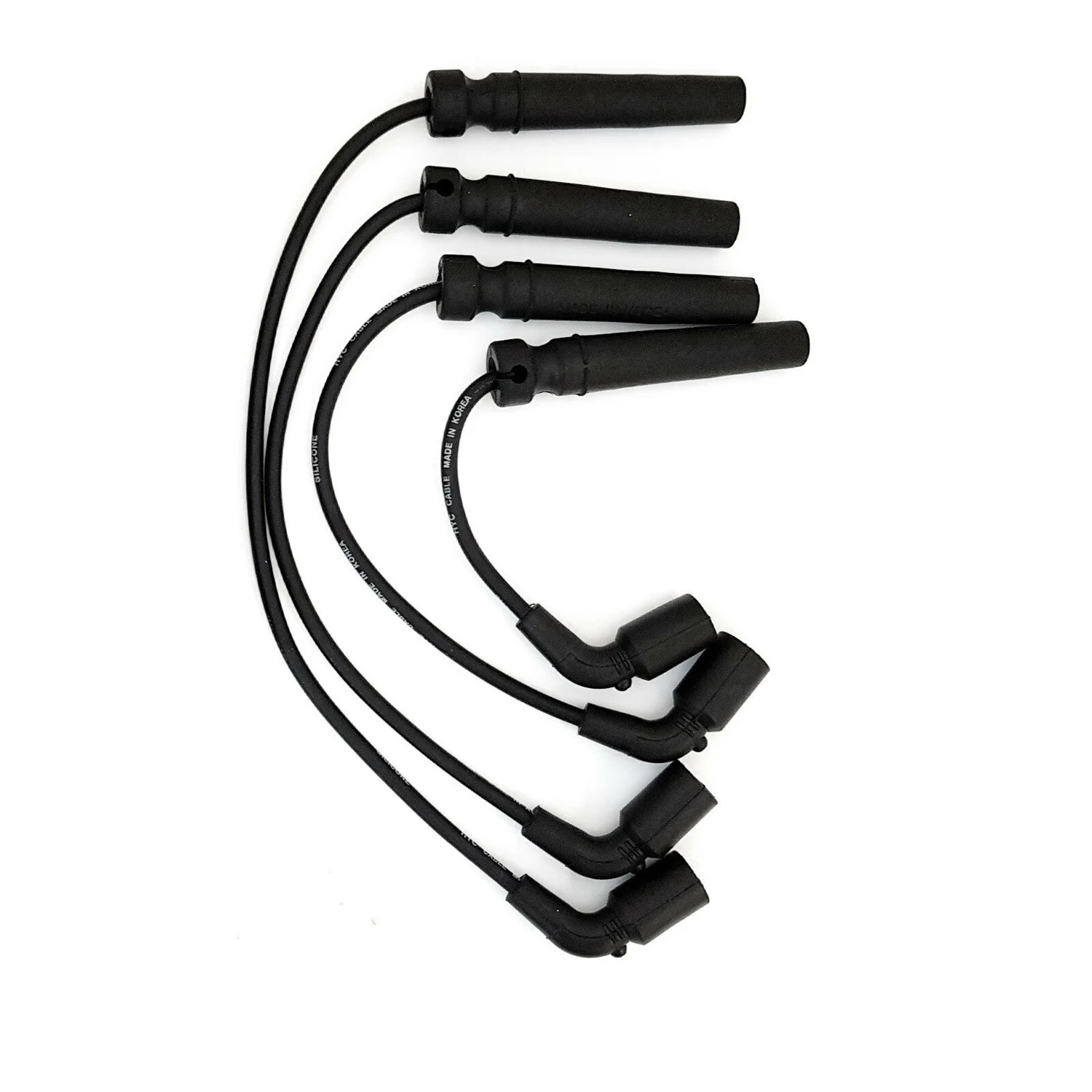 

4Pcs Spark Plug Wire for Excelle 1.6 Aveo Cruze KALOS REZZO KALOS Nubira REZZO