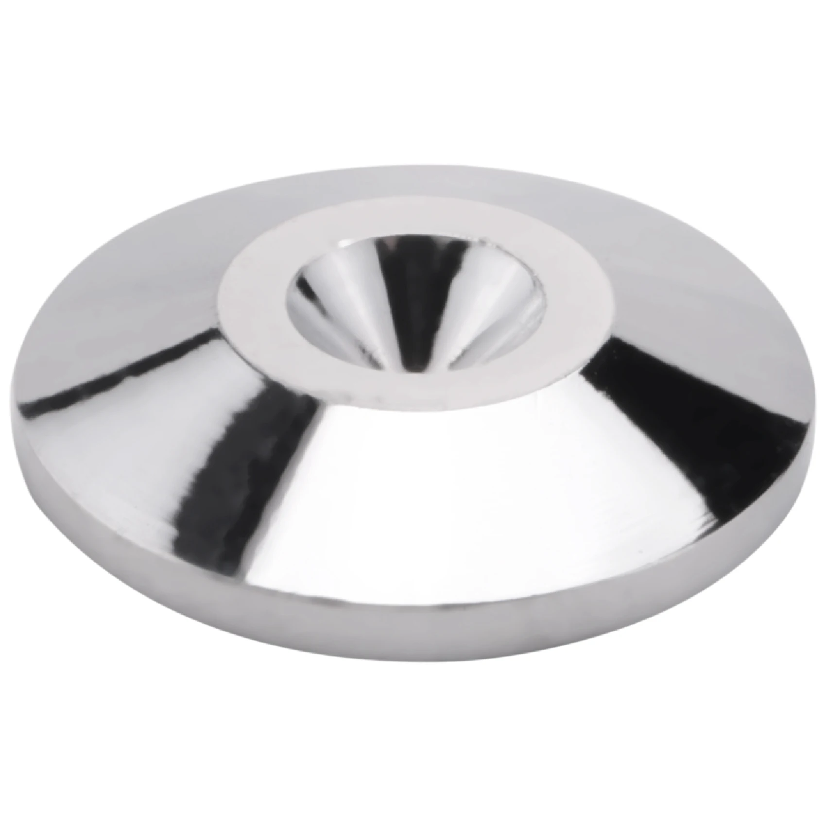 

8 Pcs 25 x 4Mm Universal Copper Speaker Spikes Pads Speaker Shock Base Pad Isolation Stand Feet Cone Base Mats Floor Disc