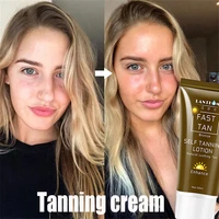 50ml self tanning cream fast body face self tanner fake tan cream solarium makeup foundation bronzer nourishing lotion skin care