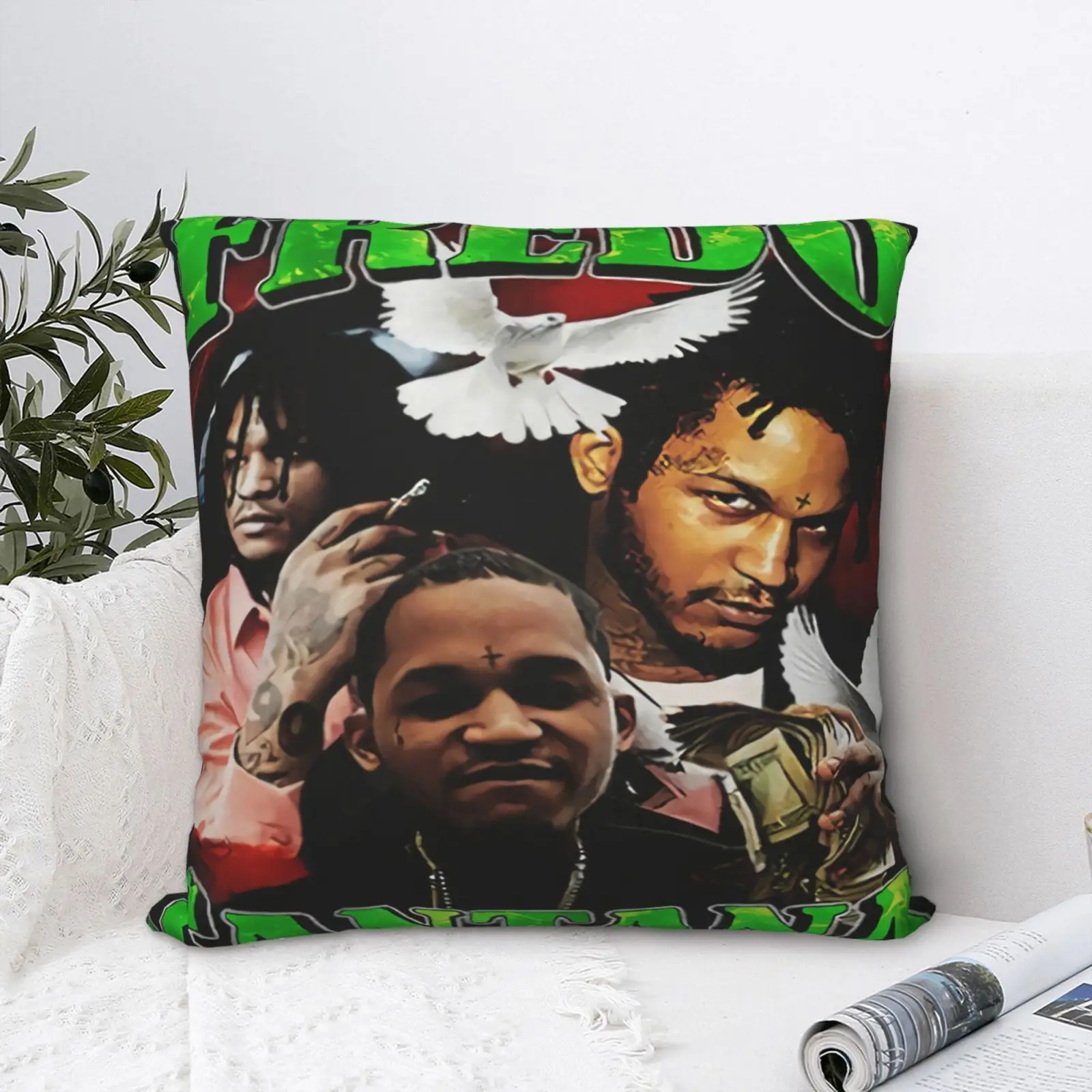 

Neu 1599 Fredo Santana 2020 Grose наволочка для подушки Роскошные Аниме наволочки для подушки чехол s домашний декор для спальни