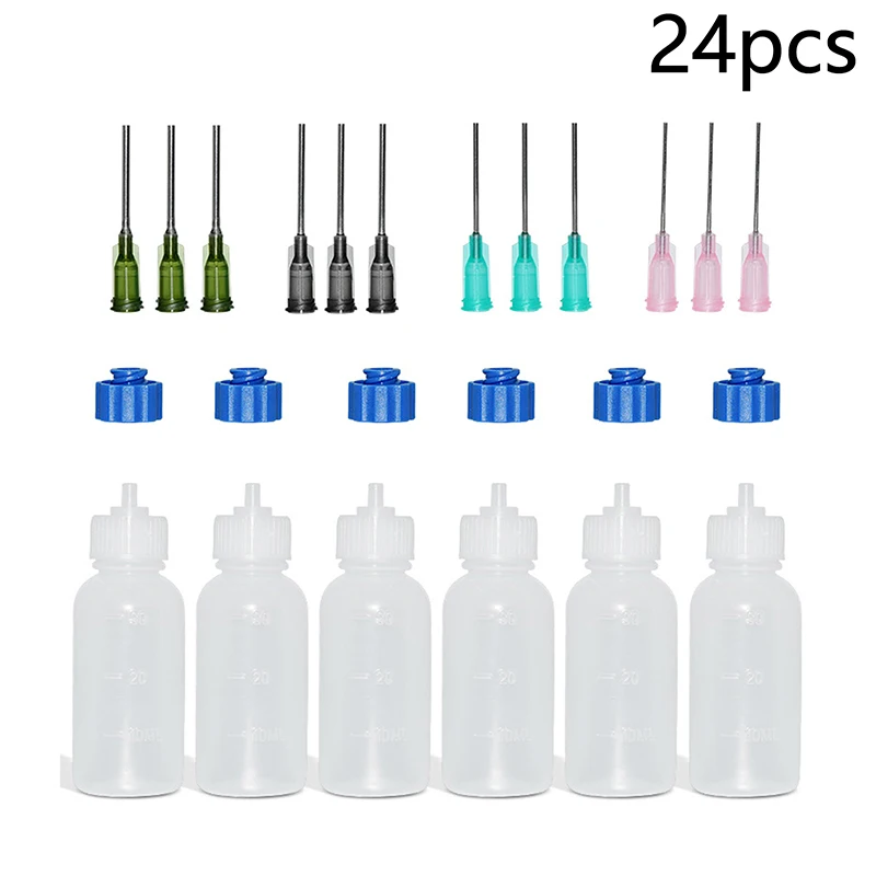 24 Упаковки 30 Мл Керамическая Глиняная Бутылка Инструмент Для Рисования