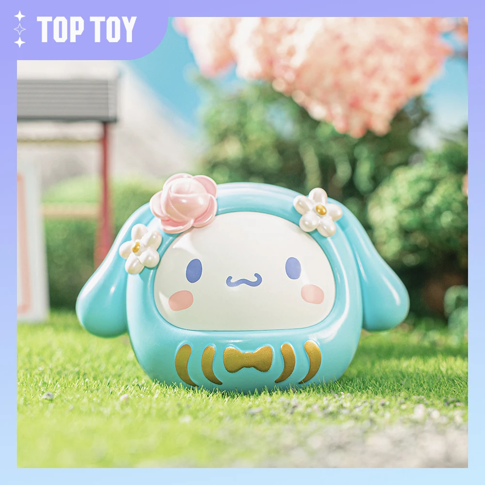

TOPTOY Sanrio Dharma Tumble Series, HelloKitty Cinnamoroll Blind Box Figurine, Kawaii Collectable Toys Girls Surprise Birthday