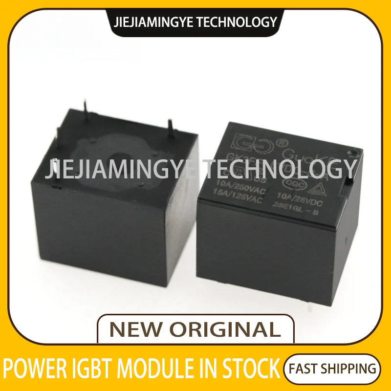 Новое реле флейта 5 в постоянного тока 24 В 10 А 4/5-Pin