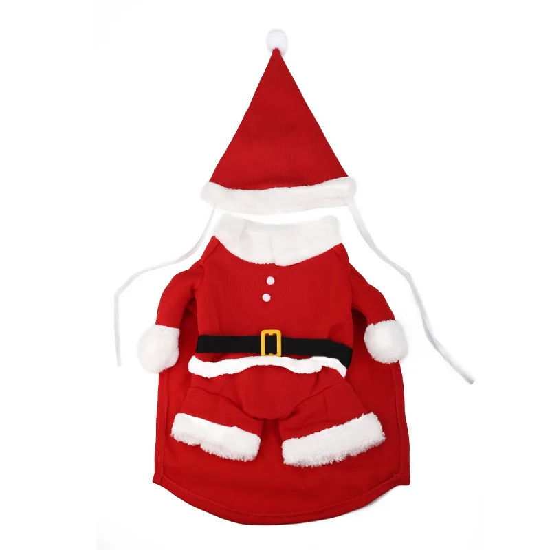 

Christmas Costume Winter Mini Dog Costume Christmas Pet Stand Up Two Feet Transfiguration Pet Holiday Costume