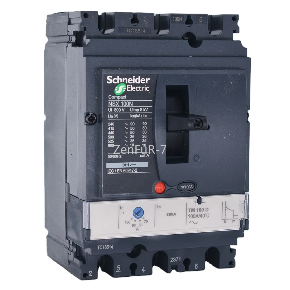 

Circuit breaker C25F6TM250 NSX250F 36kA AC 4P3D 250A in stock