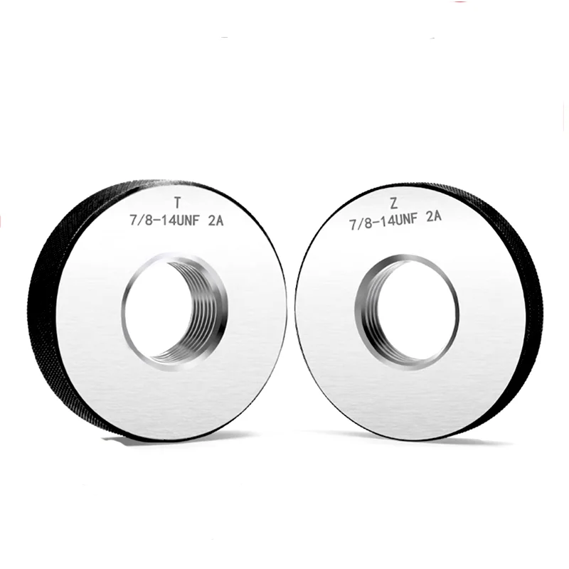 Кольцевой калибр с резьбой Датчик заглушки внутренней гладкой UNC UNF 1-8 1-10 1-12 1-14