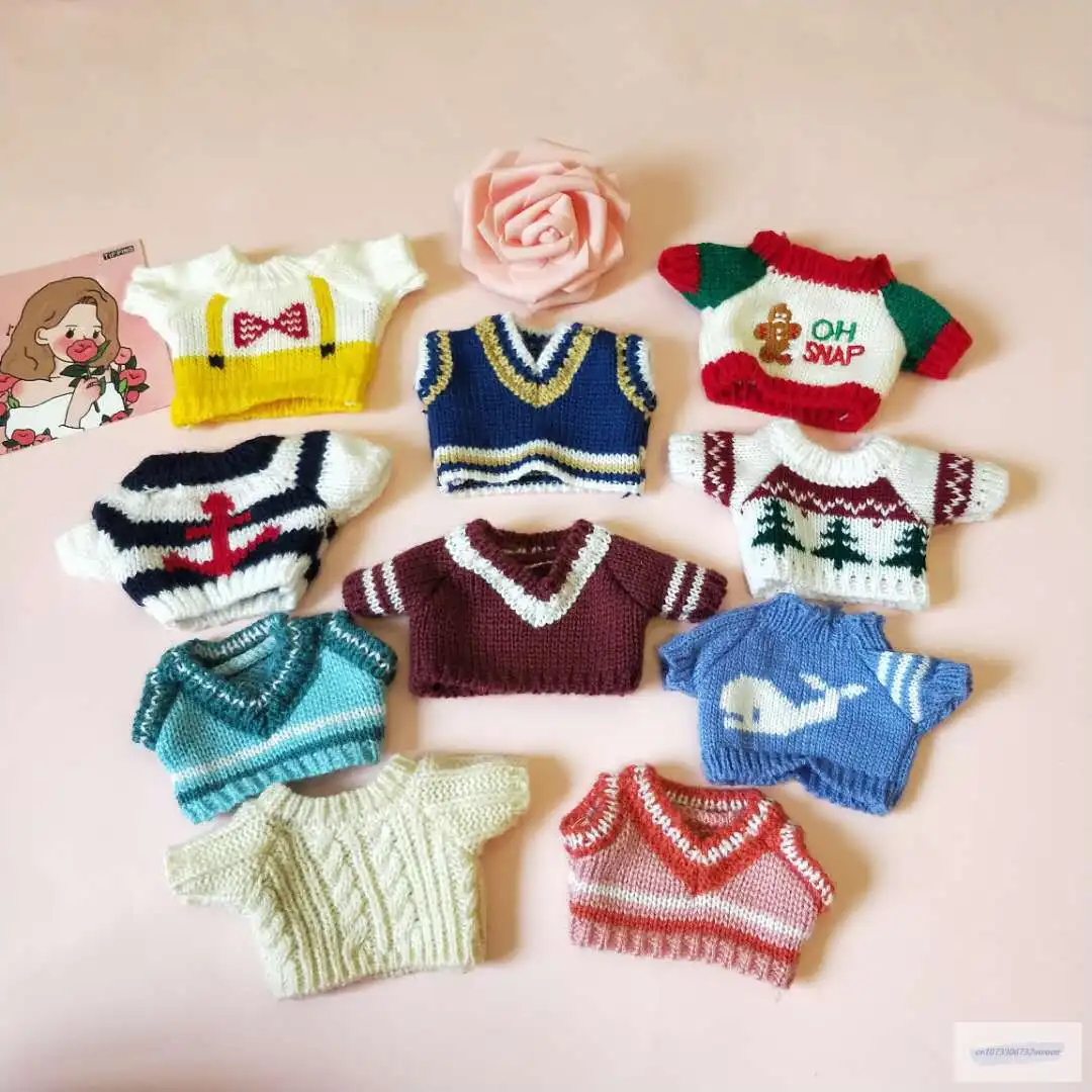 

17 типов, 20 см, плюшевая игрушка, одежда, животное, вязаный свитер, милые мягкие утки, куклы, аксессуары, детские игрушки, подарки на день рождения и Рождество