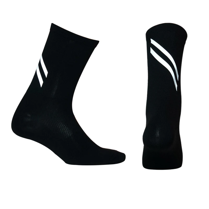 

DH Reflective Riding Socks Bicycle Sports Socks Running Fitness Moisture Wicking Comfortable Socks Sportswear Accessories