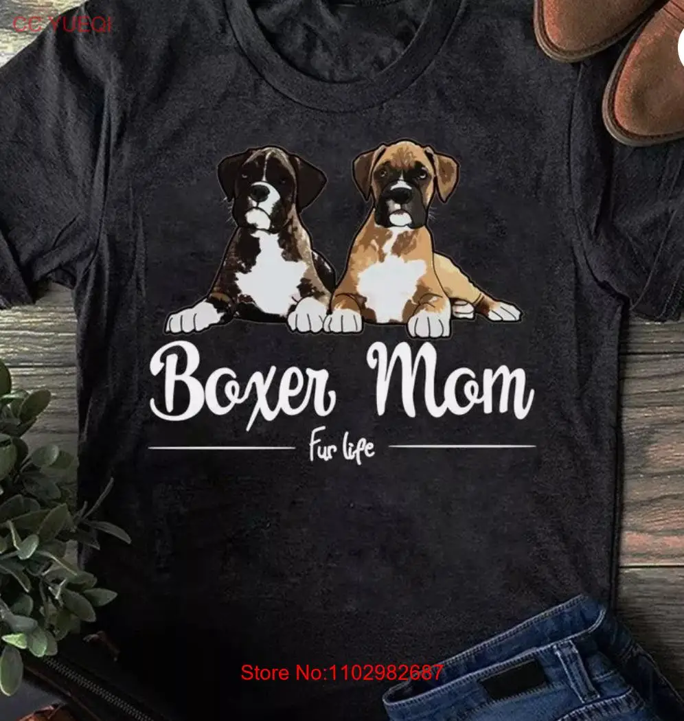 Подарок для мамы-боксеры боксеры влюбленных футболка папы подарок любителей