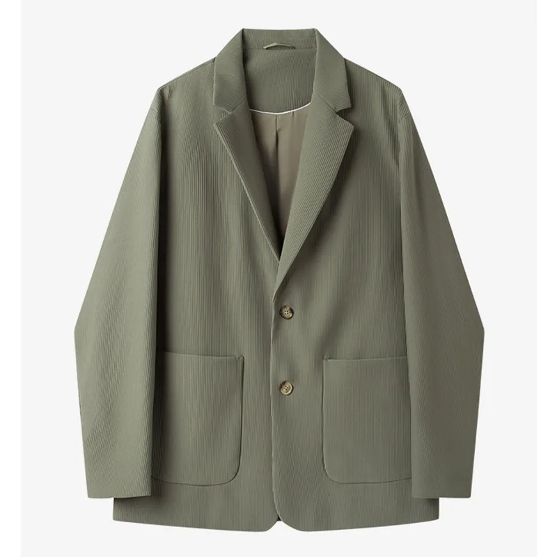 

Мужской облегающий деловой костюм K-Suit для весны и осени