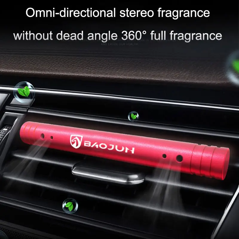 

Car Conditioning Vent Perfume Custom Clip Cylindrical Essential Oil Diffuser For Baojun 510 730 360 560 RS-5 530 630 Accessories