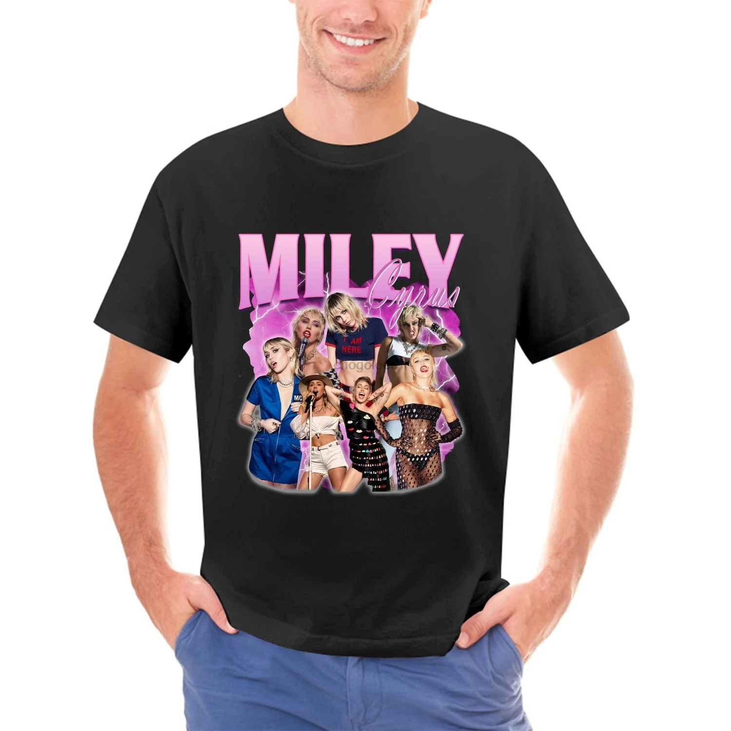 Рубашка Майли Сайрус Ретро Винтаж Толстовка Цветы Песня Фанат