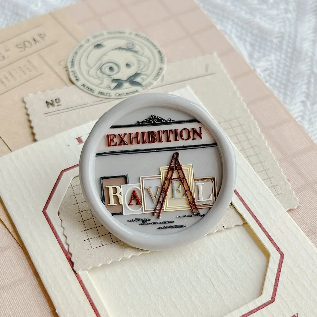 Печать огня латунный штамп водяной ландыш мороженое торт тиснение латунная