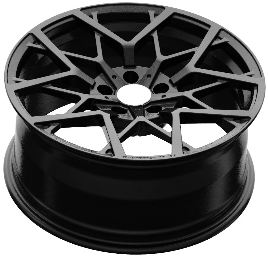 

Monoblock matt black 17 18 19 20 21 inch 5X120 forged alloy wheels 5x108 5X112 5x114.3 rims