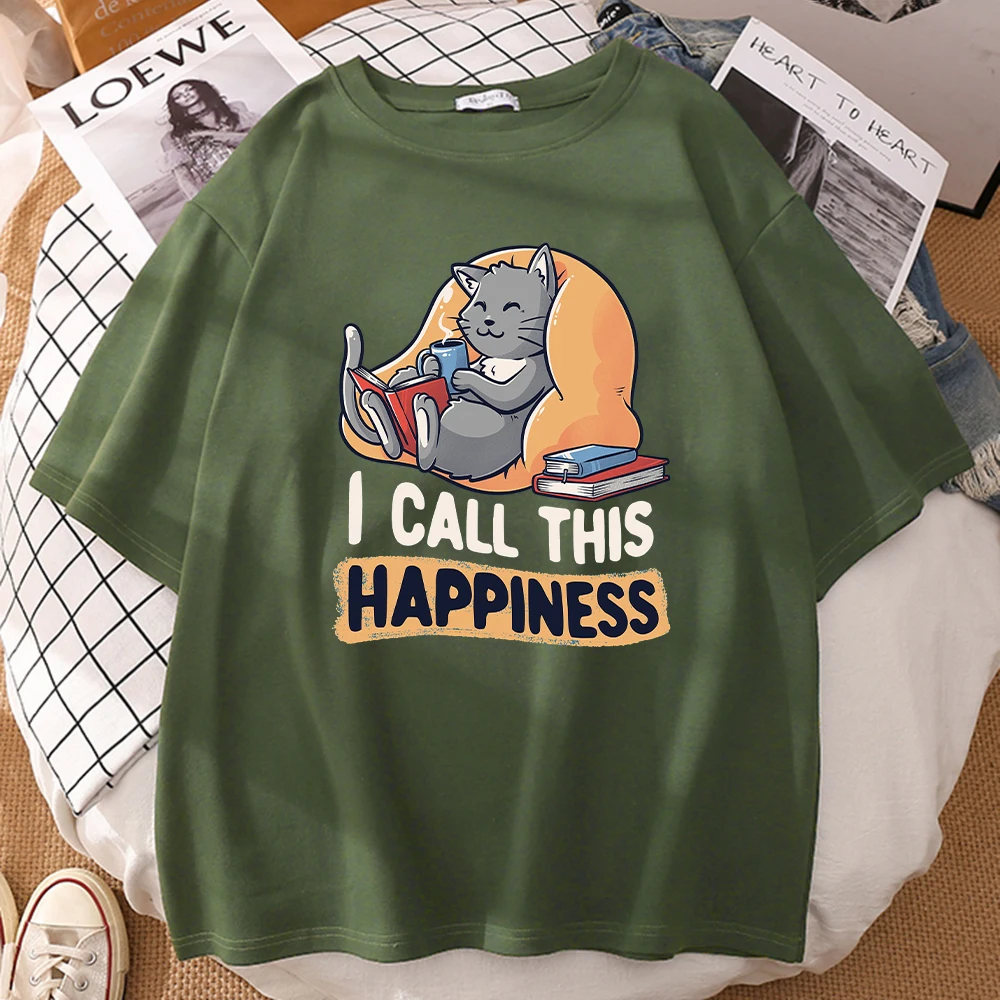 

Мужские футболки с надписью «I Call This Happiness», винтажная Высококачественная летняя брендовая футболка, дышащая уличная футболка с коротким ру...