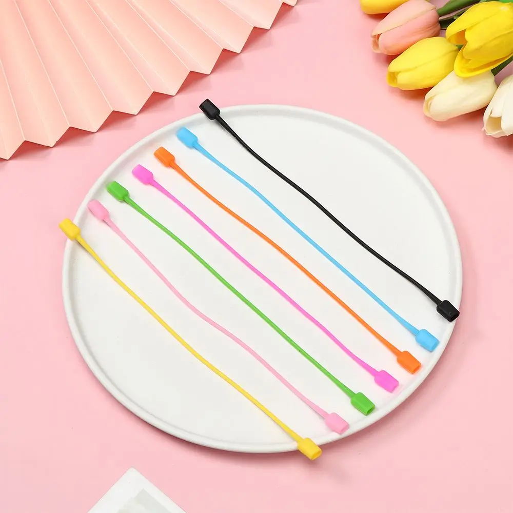 Мужские женские мужские силиконовые противоскользящие спортивные шнурки для