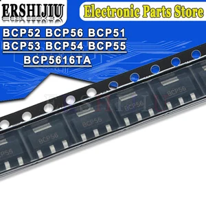 20PCS BCP56T1G BCP56 SOT223 BCP51 BCP51-16 BCP52 BCP52-16 BCP53 BCP53-16 BCP53T1G BCP54-16 BCP54 BCP55 SOT-223 New IC Chipset