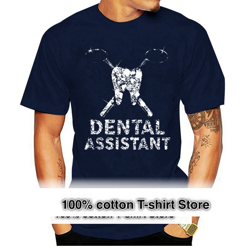 Men Funny T Shirt Fashion Tshirt Dental Assistant Diamond Back Version Women t-shirt