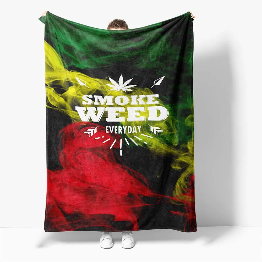 

Green Yellow Gradient Smoke 3D Print Blanket Sofa Blankets Beds Super Soft Warm Blanket Cover Flannel Throw Blanket Dropship
