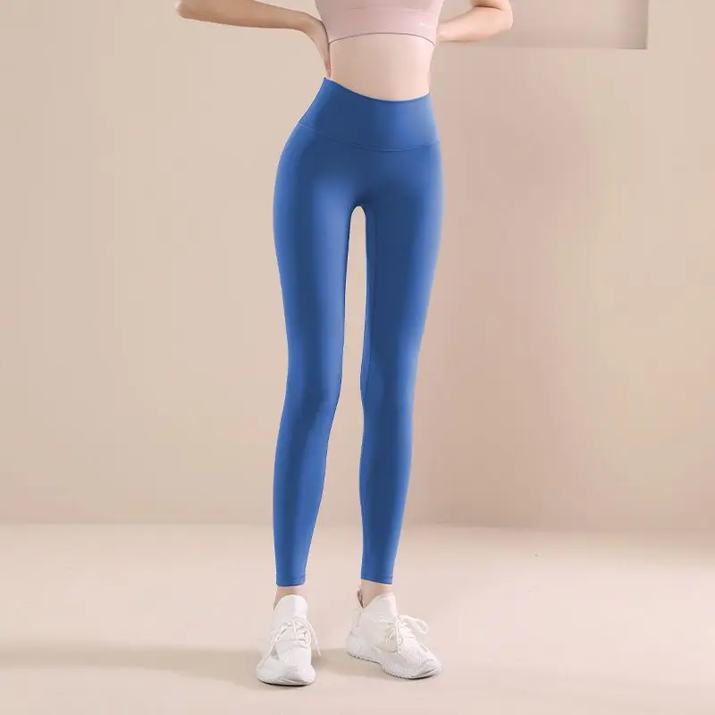 Women Yoga Pants Autumn Winter Warm High Waist Fitness Hip Lift Leggings Running Sports Workout Outer Wear Naked Feeling Tights