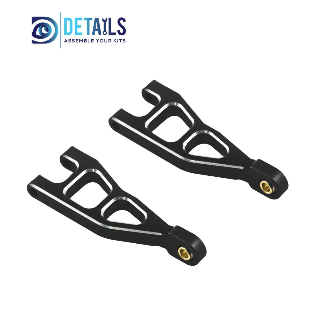 w hobbystyce Aluminiowy zestaw tylnych wahaczy do ARRMA 1/18 MOJAVE Upgrade Parts 2pcs A:Blue silver B:Red C:Black