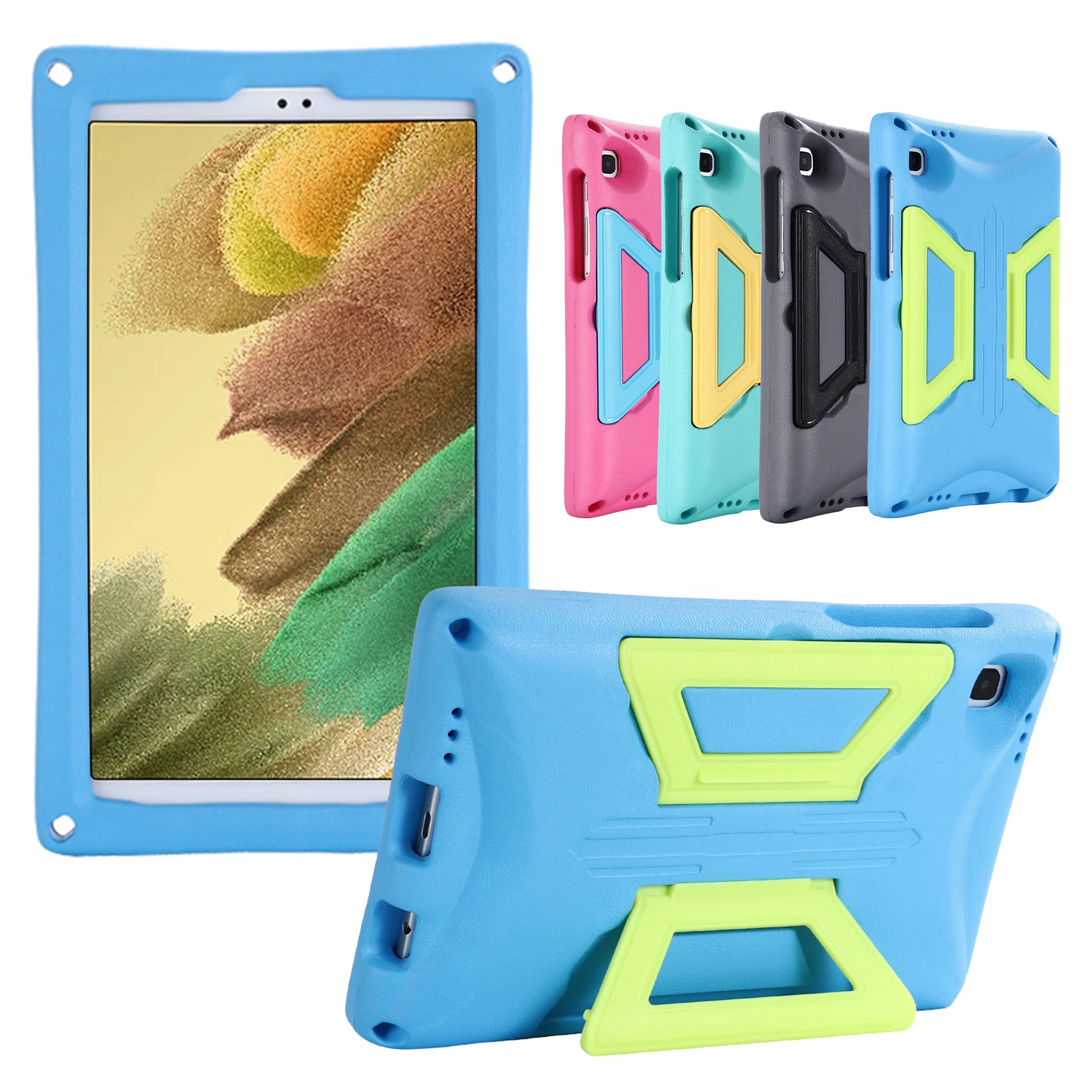 

Tablet Case for Samsung Galaxy Tab A7 Lite 8.7 2021 Kids Patchwork Cover for Samsung Galaxy Tab A7 Lite 8.7 SM-T220 SM-T225