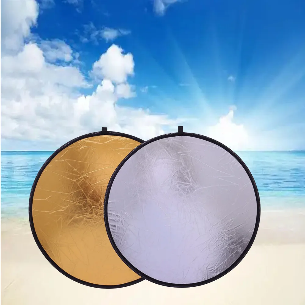 

Портативный отражатель для фотосъемки, световая панель для фотосъемки, Круглый отражатель для фотосъемки