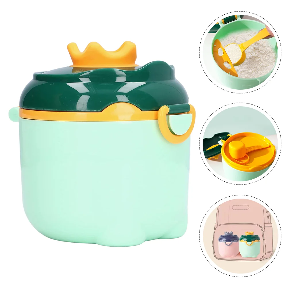 

Snacks Jar Nuts Box Travel Snack Container Portable Formula Dispenser Toddler Snack Containers Powder Formula Case Scoop