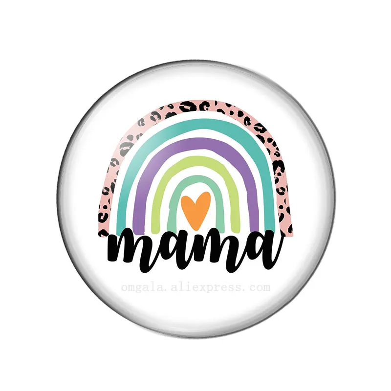 Круглый стеклянный кабошон с плоской спинкой 12 мм/20 мм/25 мм/30 мм