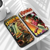 marvel comics phone case for huawei honor 8x 9x 9 lite 10 10x lite 10i 9a shell liquid silicon back carcasa unisex tpu