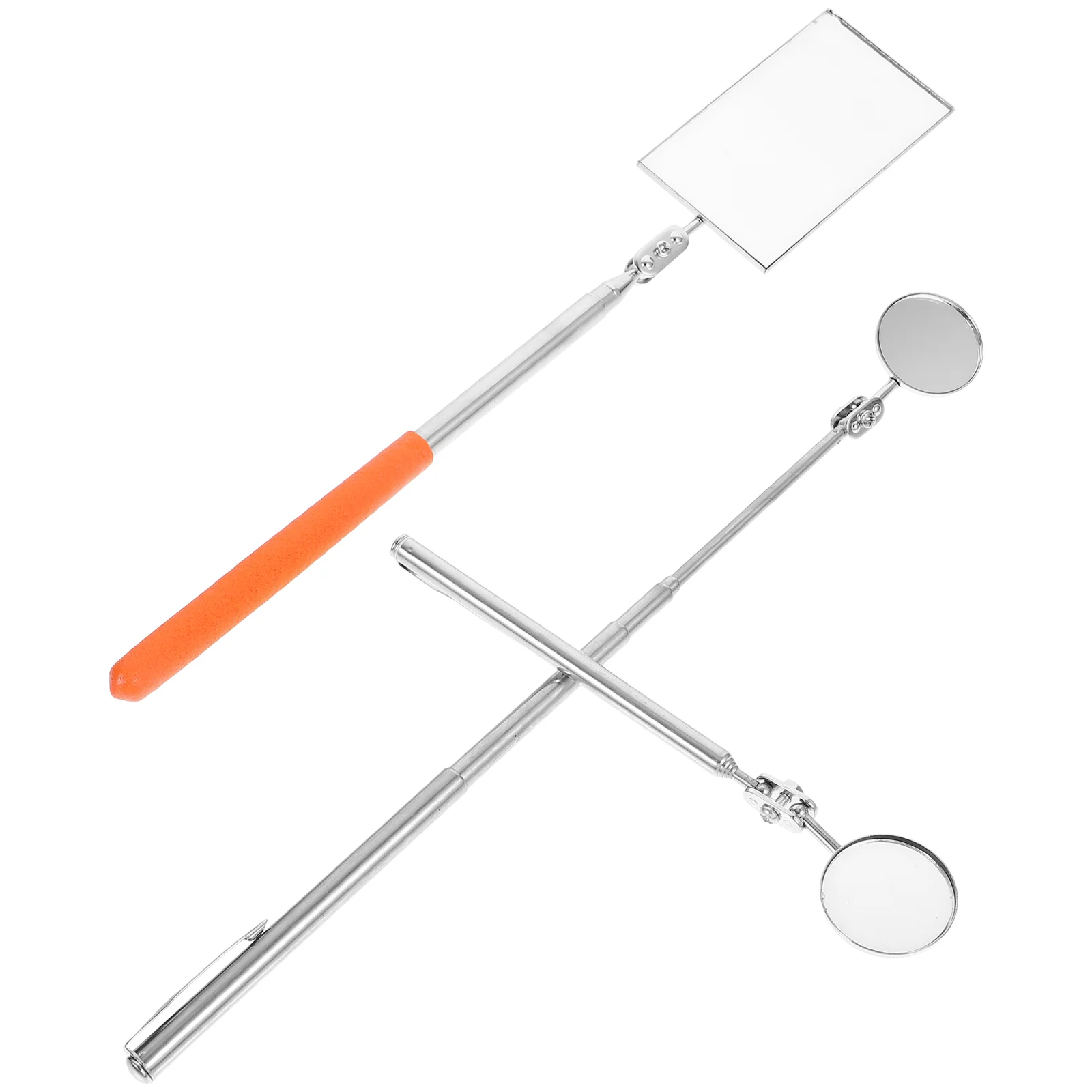 

3Pcs Flexible Inspection Mirror Inspection Telescopic Mirror Handheld Inspection Mirror