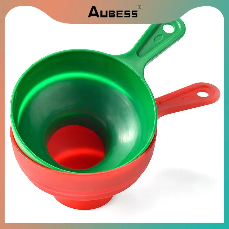 

Складная воронка для пищевых продуктов, телескопическая воронка, большая силиконовая воронка для консервированного джема для специй, кухонные инструменты, большая консервированная банка для специй