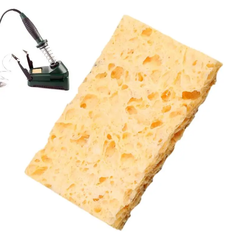 

Сжатые целлюлозные губки, чистящая губка, очиститель для прочного электросварочного паяльника, чистящая губка из медной проволоки