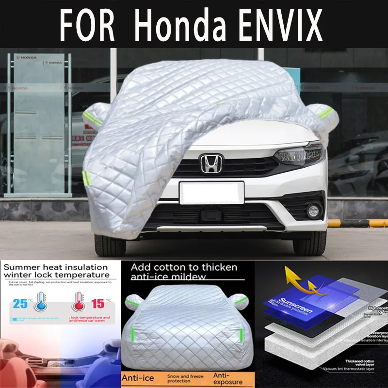 

For Honda ENVIX auto hail proof protective cover, snow cover, sunshade, waterproof and dustproof external car accessories