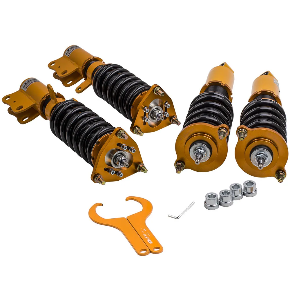 Full Set Assembly Coilovers for Mitsubishi Lancer 2008-2016 24 Ways Adj Damper Shocks | Shock Absorber & Struts