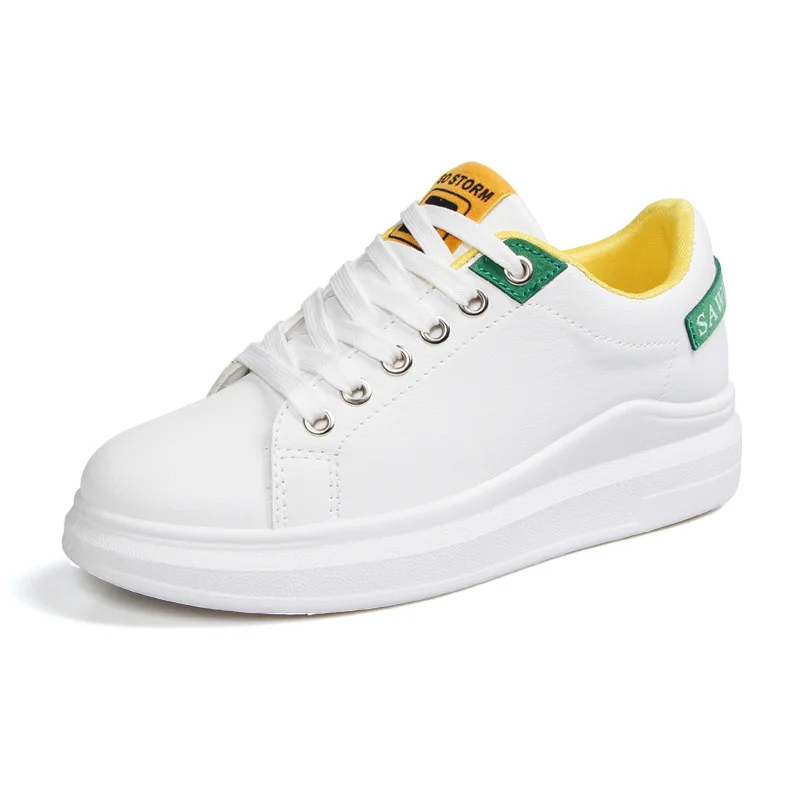 2022 New Women's Shoes Korean Version of All-match Low-top Flat-bottomed Casual Shoes Street Shooting Student White Shoes Women