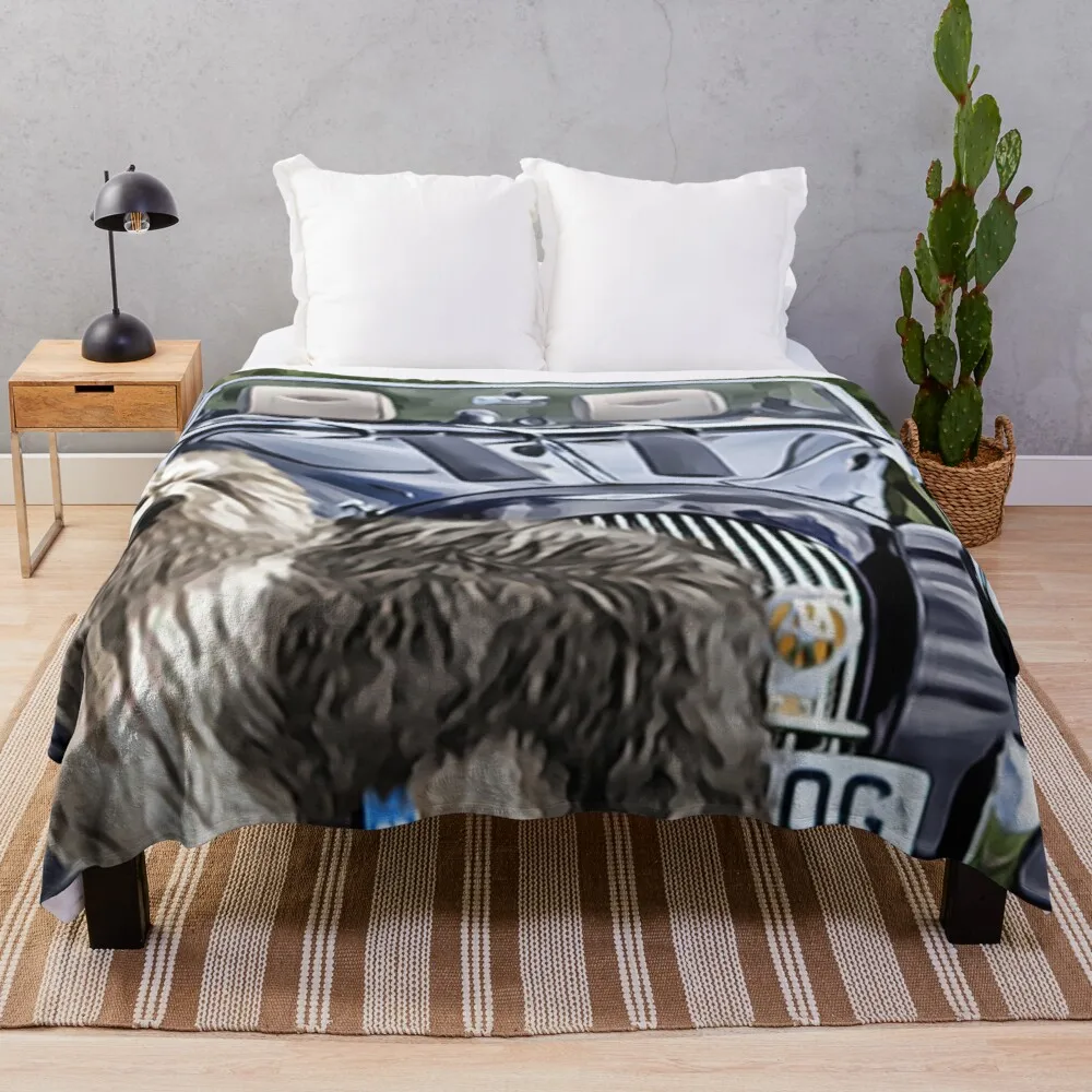 

Одеяло для дивана с изображением старой английской Овцы Собаки