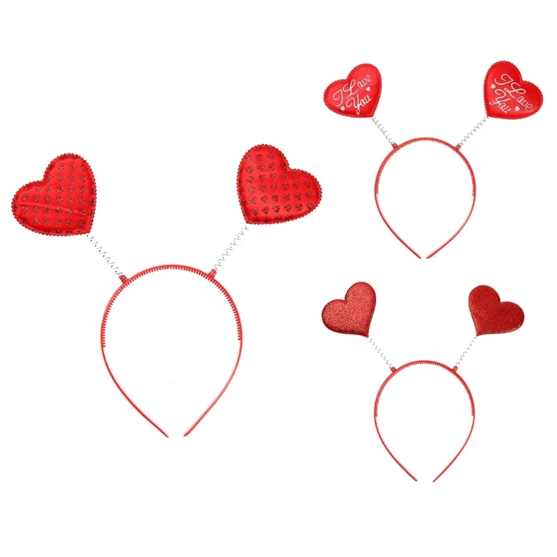 Рисунок 3 - Повязка на голову в форме сердца с блестками