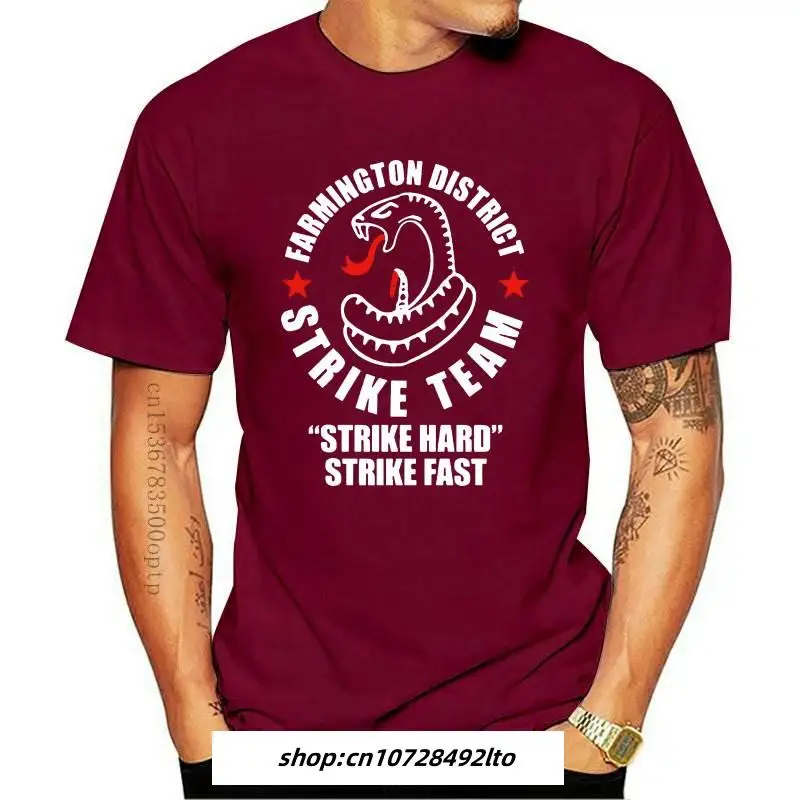

Mens Clothing The Shield Strike Team Vic Makey TV Series T Shirt Design Tshirt Tee Shirt