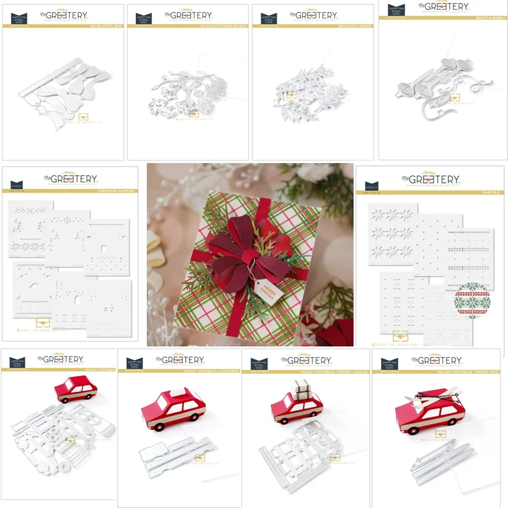 Ботанические: высекальные металлические штампы Juniper для зеркальной формы