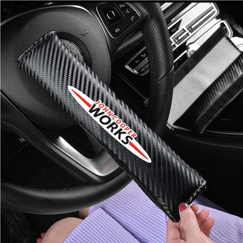 2 шт. автомобильные аксессуары ремень безопасности наплечники из углеродного